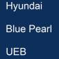 Preview: Hyundai, Blue Pearl, UEB.